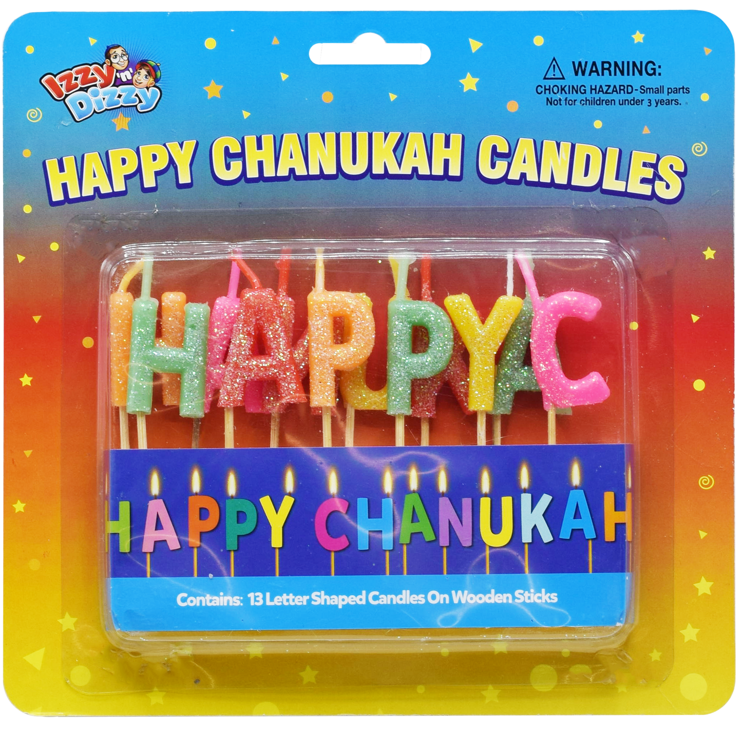 Happy Chanukah Candles