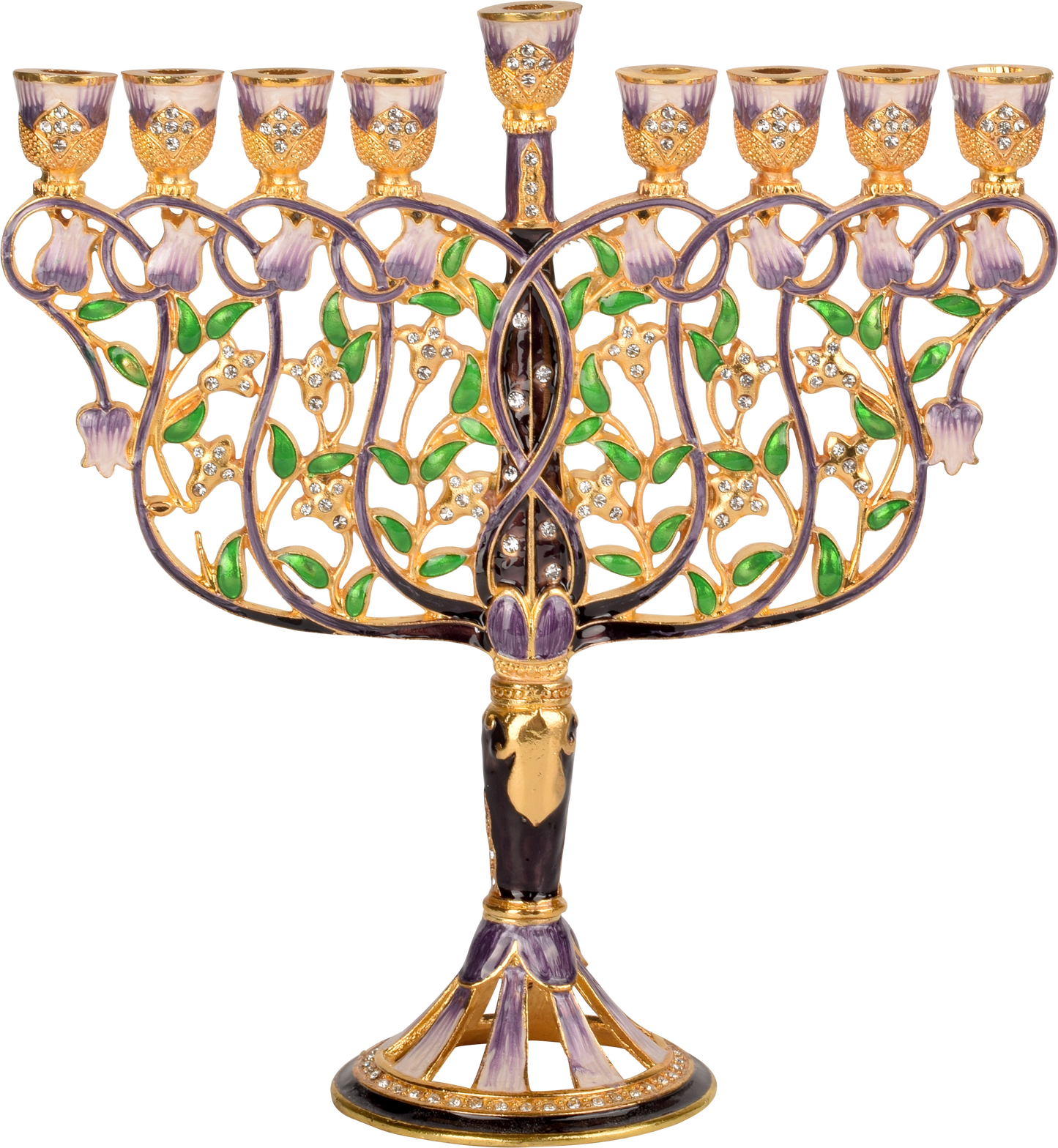 Jeweled Menorah - Tree Of Life