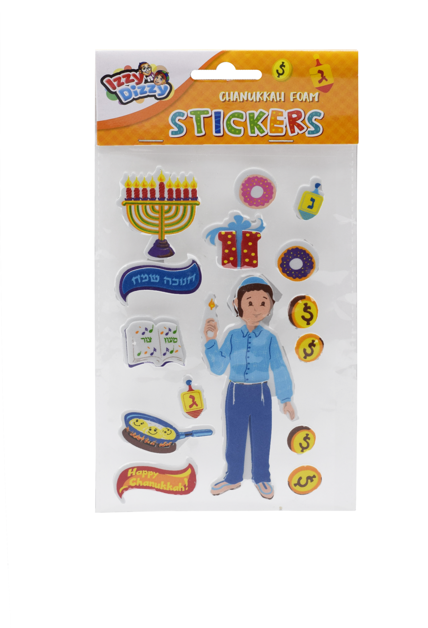 Chanukah Foam Stickers