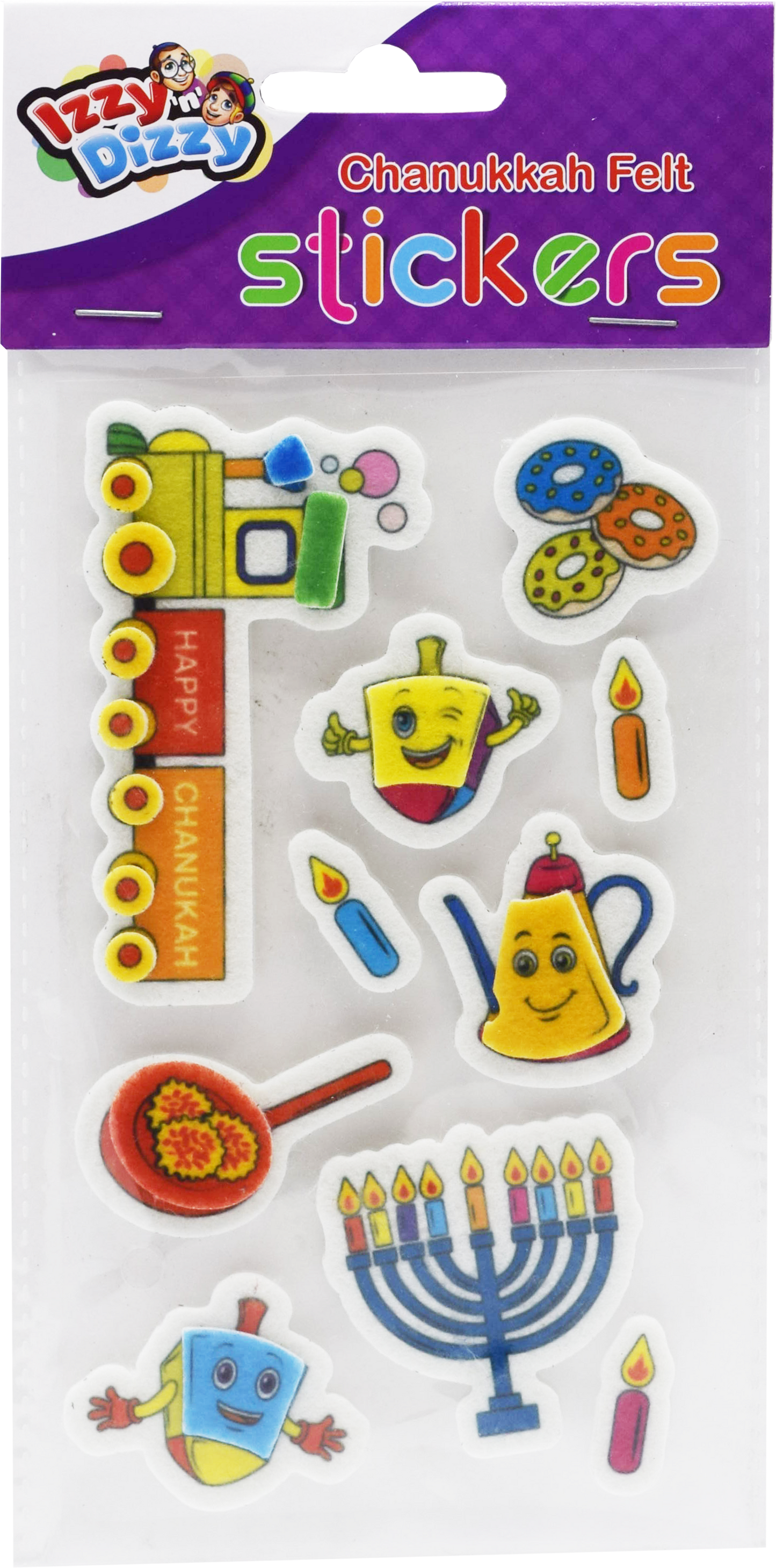 chanukah Felt Stickers