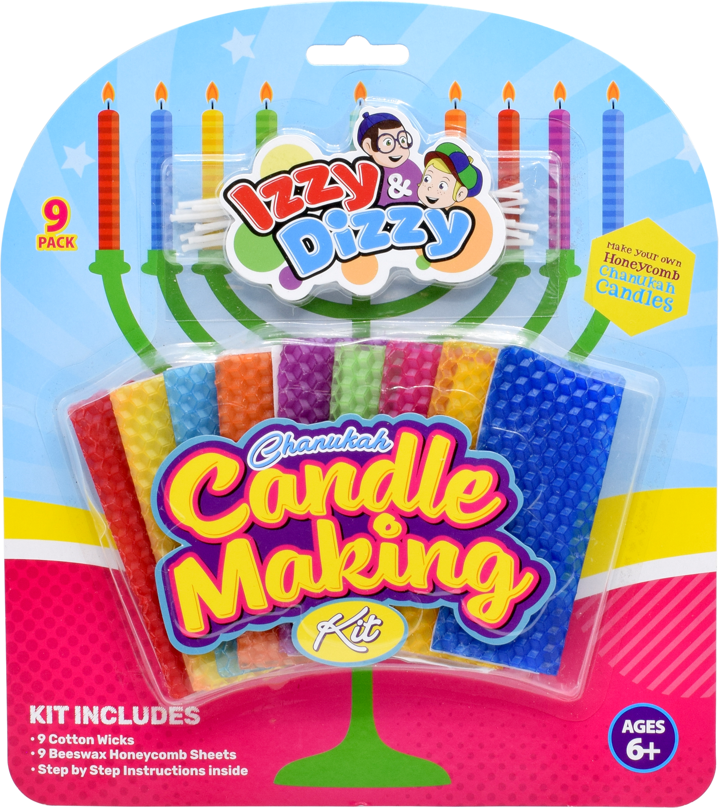 Chanukah Candle Making Kit