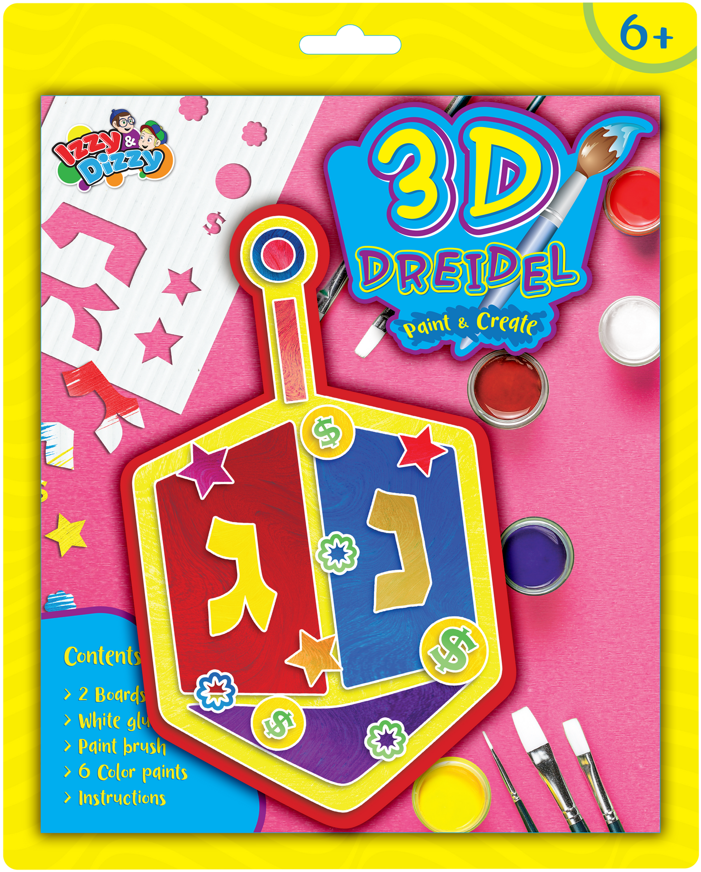 Chanukah 3D Craft Kit