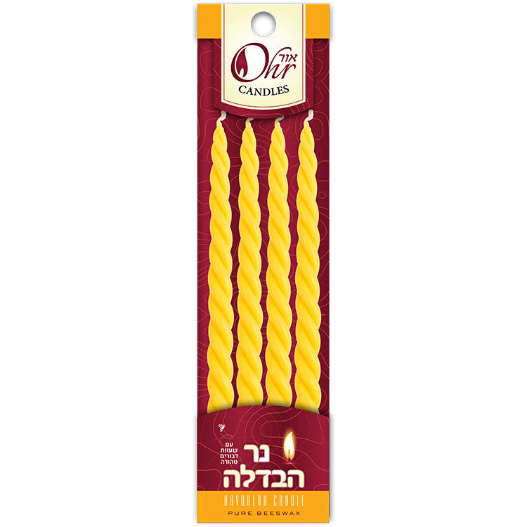 Round Chuppah Candles - 4 pk.