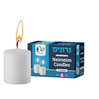 6 Hour Ohr Neironim Candles - 66 Pk