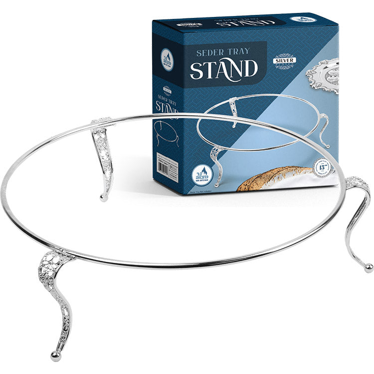 Silver Plated Seder Plate Stand