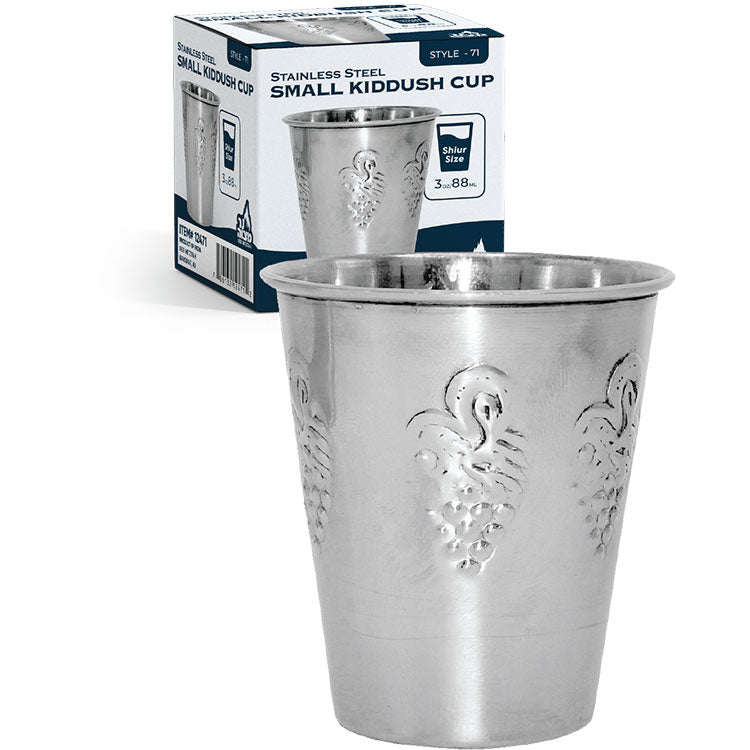 Stainless Steel Mini Kiddush Cup