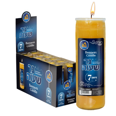 7 Day Beeswax Shiva Candle