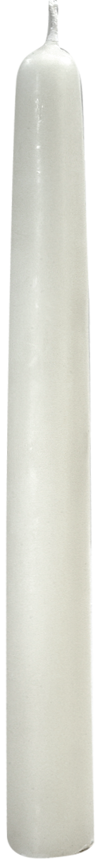 Yom Kippur Candle White