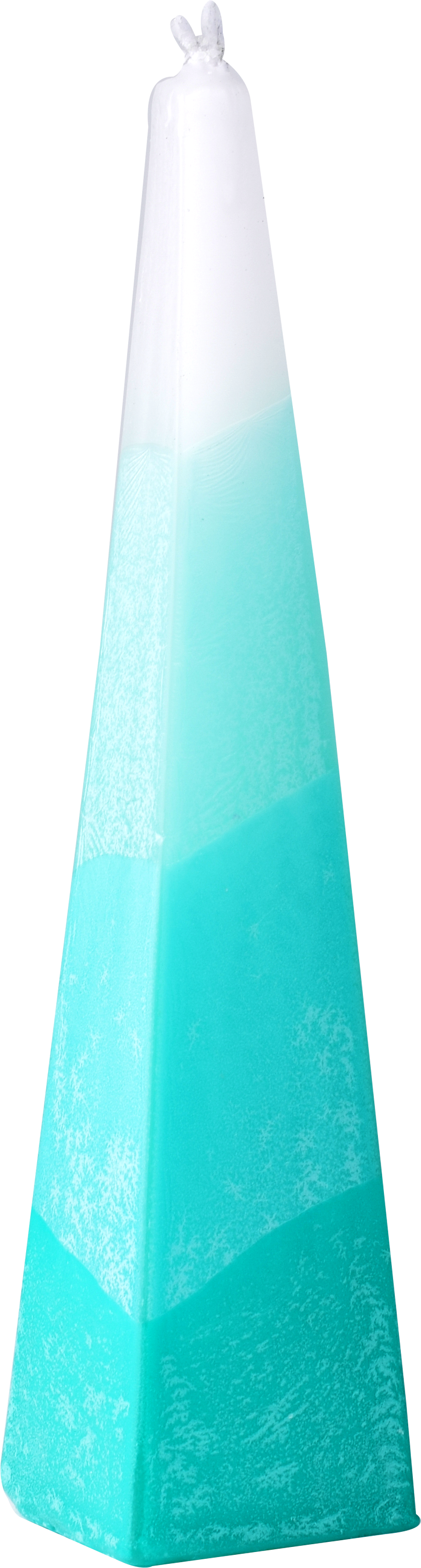 Pyramid Havdalah Candle-Green