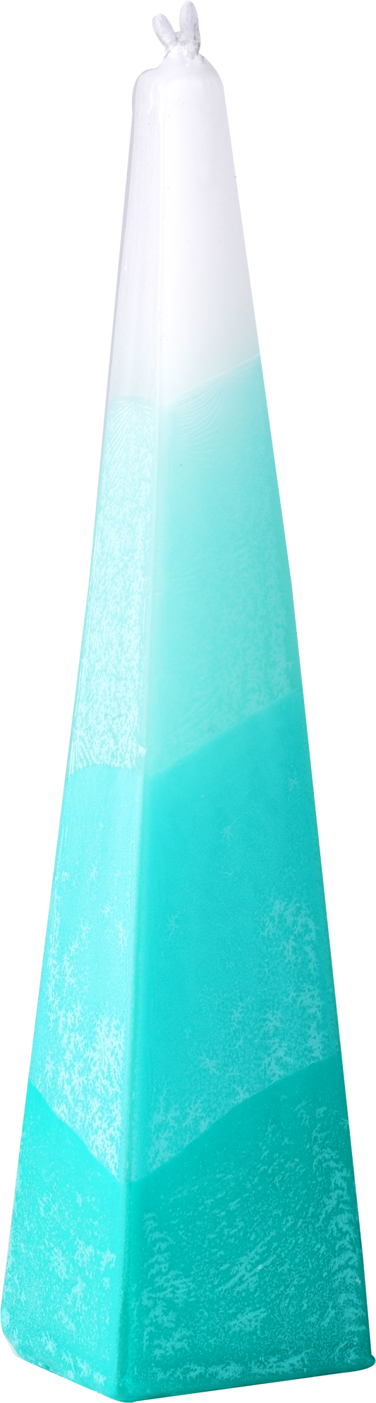 Pyramid Havdalah Candle-Green