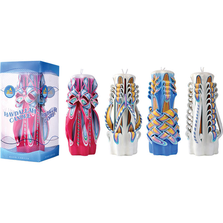 10" Carved Havdalah Candle