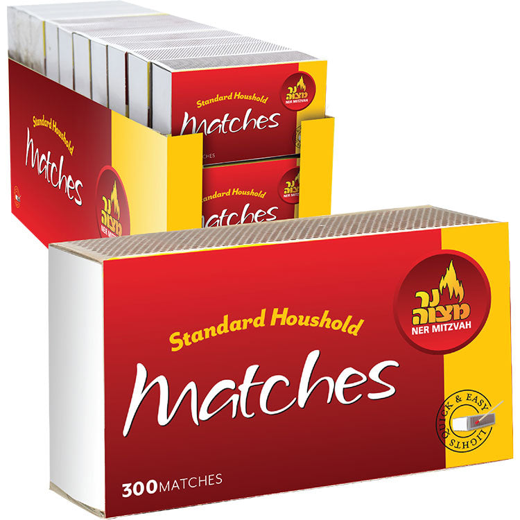 Standard Household Matches - 300 pk.