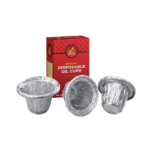 Medium Disposable aluminum oil cups