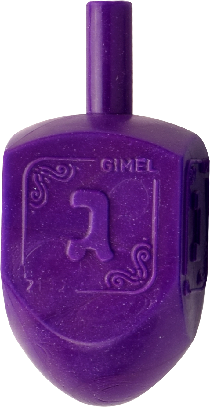 50 x Multi-Colored Dreidels - Large