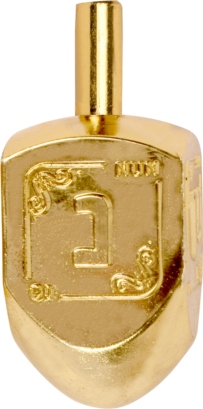 50 Gold Dreidels Large