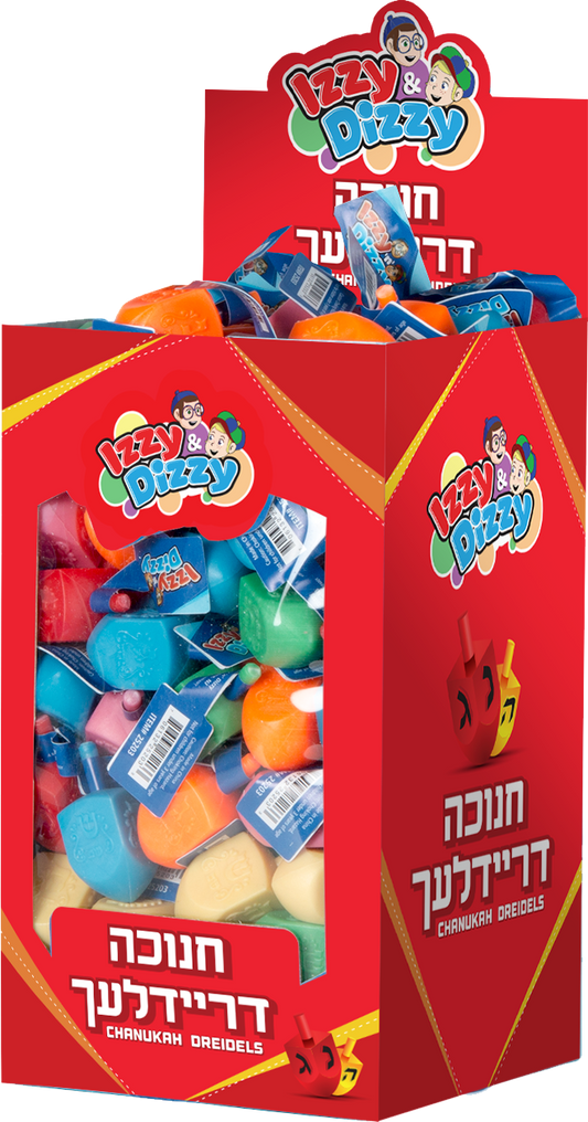 100 Medium Plastic Dreidels