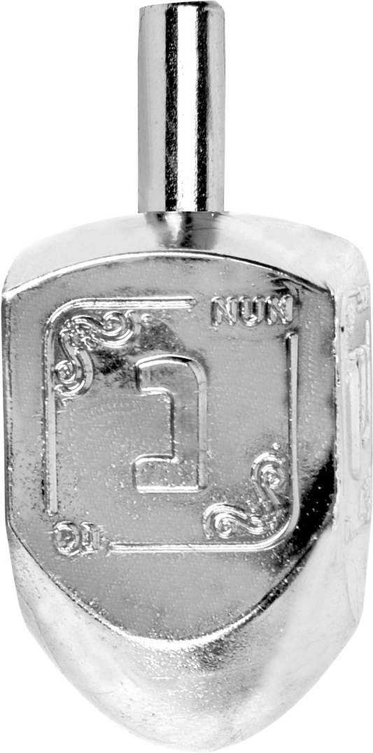 100 Medium Silver Dreidels