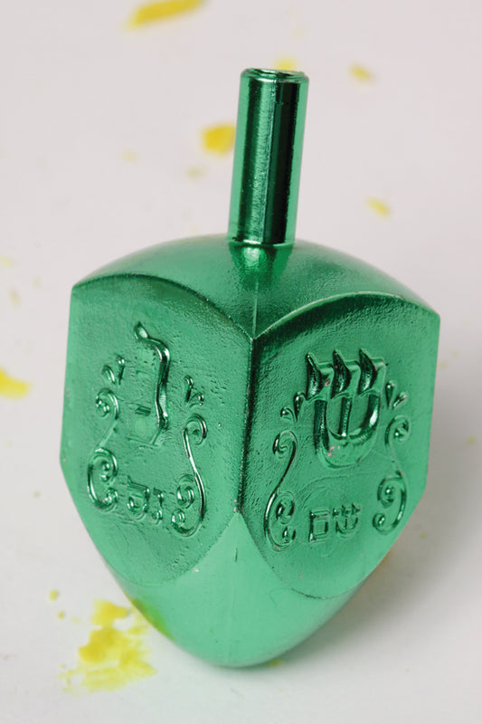 50 Large Metallic Dreidels