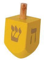 100 Medium Colored Wood Dreidels
