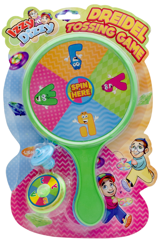 Top Toss Bat 2pk with Light Up Dreidel