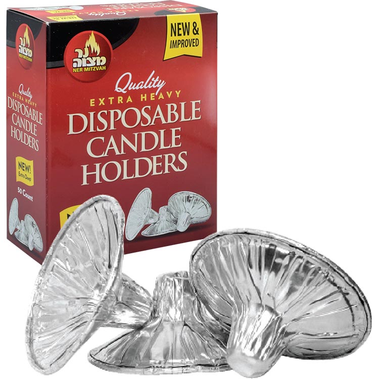 Extra Heavy Disposable Candle Holder