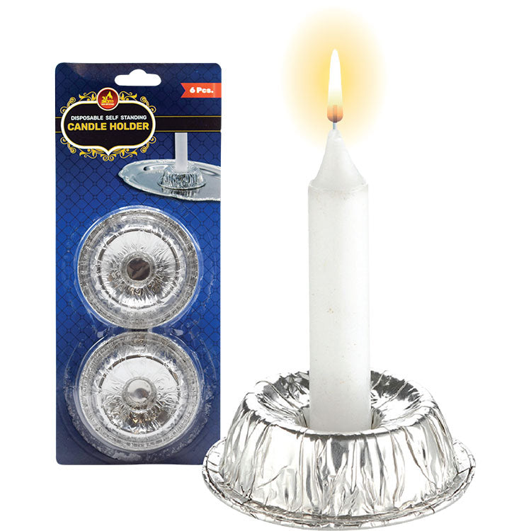 Self Standing Candle Holder - 6 pk.