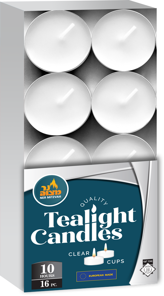 Tealight in plastic cup - 10 hr.