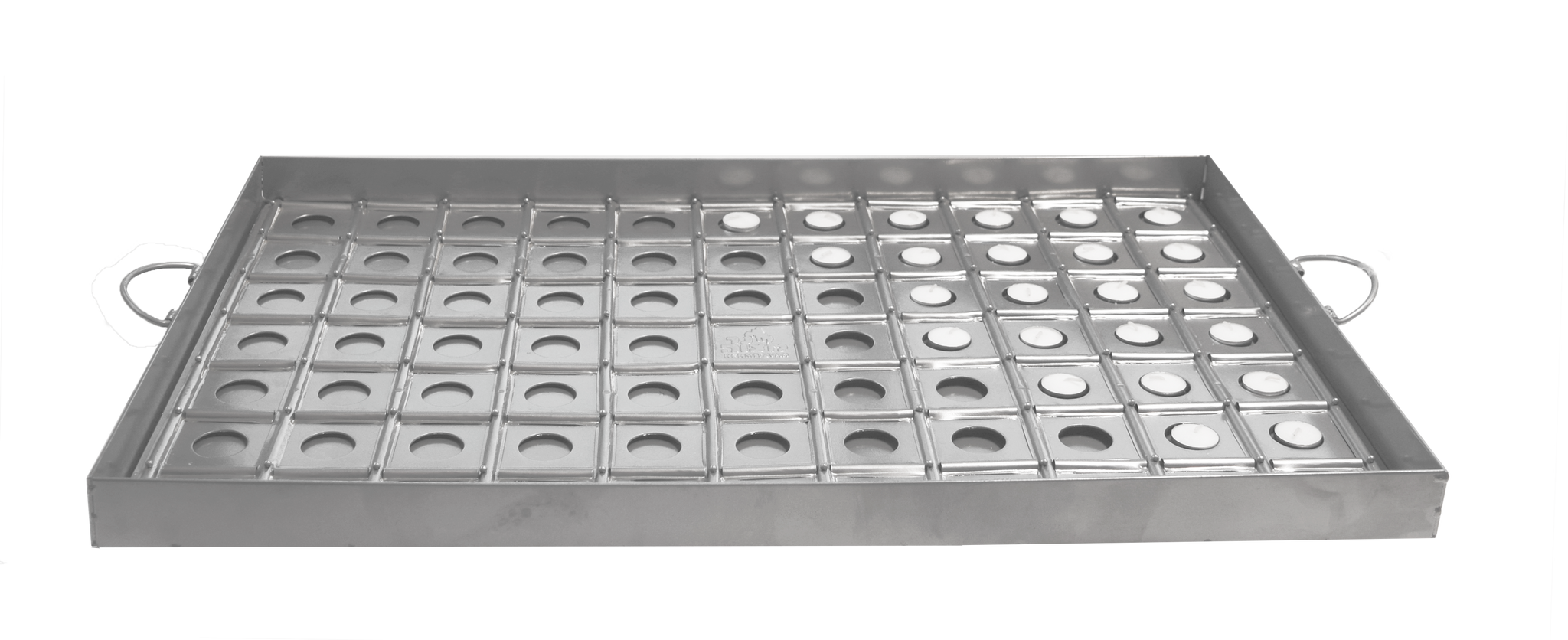 Metal Tray for 76 Mini Tealights