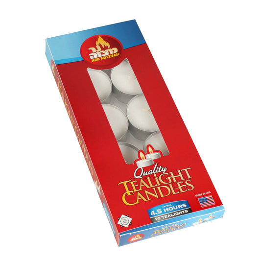 Travel Candles Tealights 10 pack Made in USA