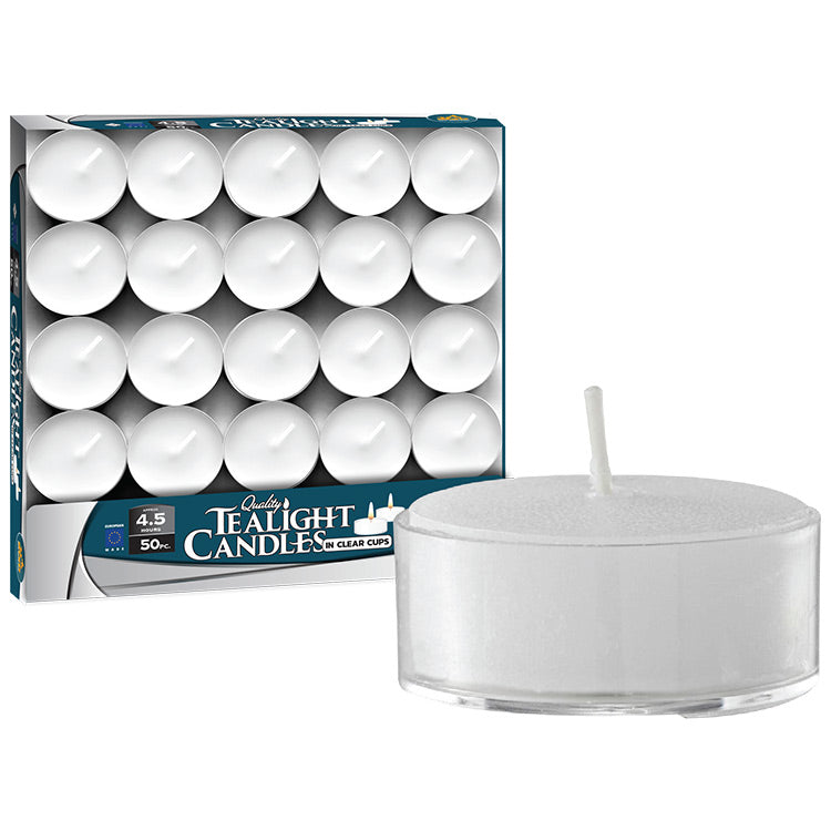 100 pk. Plastic Cup Tealights