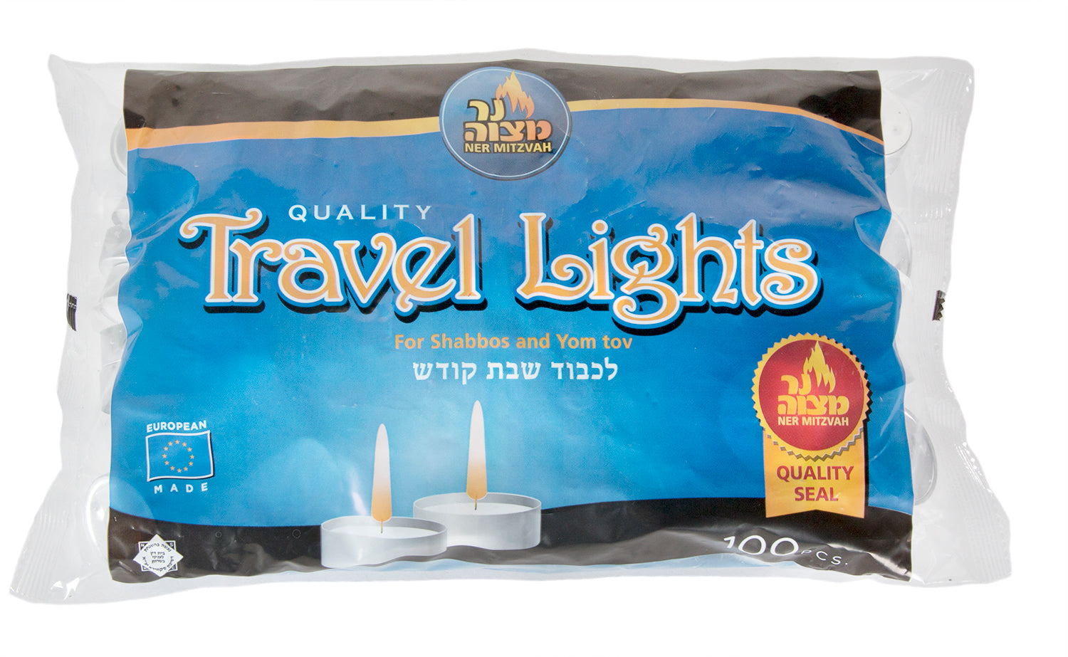 Travel Candles Tealights in a Bag 100 ct.