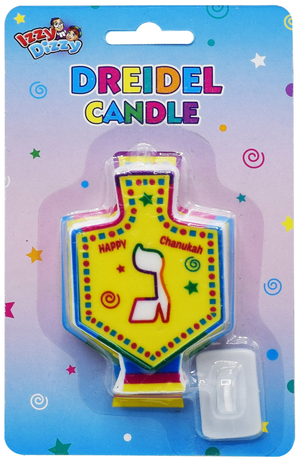Dreidel Candle