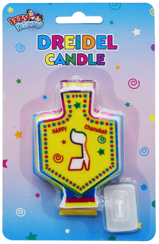 Dreidel Candle