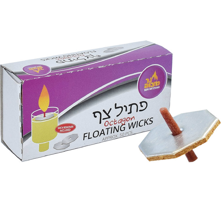 Octagon Shape Floating Wicks