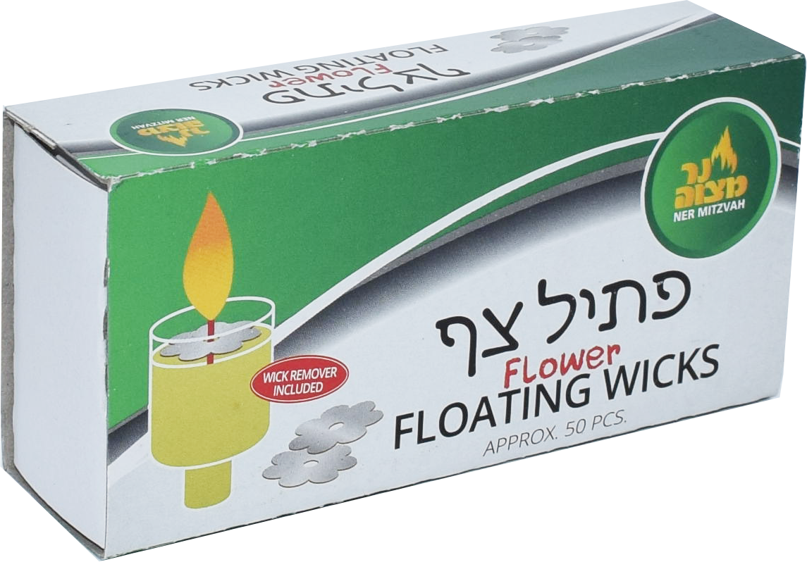 50pk. Flower Floating Wicks