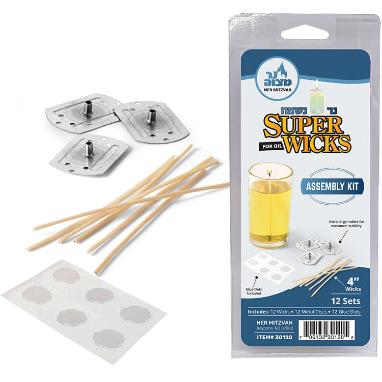 4" Super Wick Assembly Kit 12 pk.
