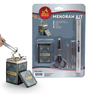 Menorah Kit with Lighter