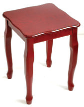 Mahogany Menorah Stand