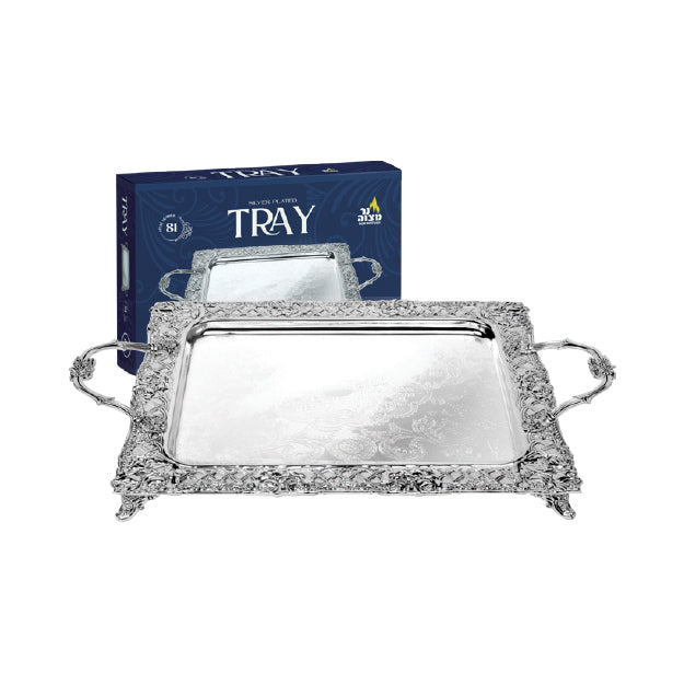 Silver Plated Tray Square