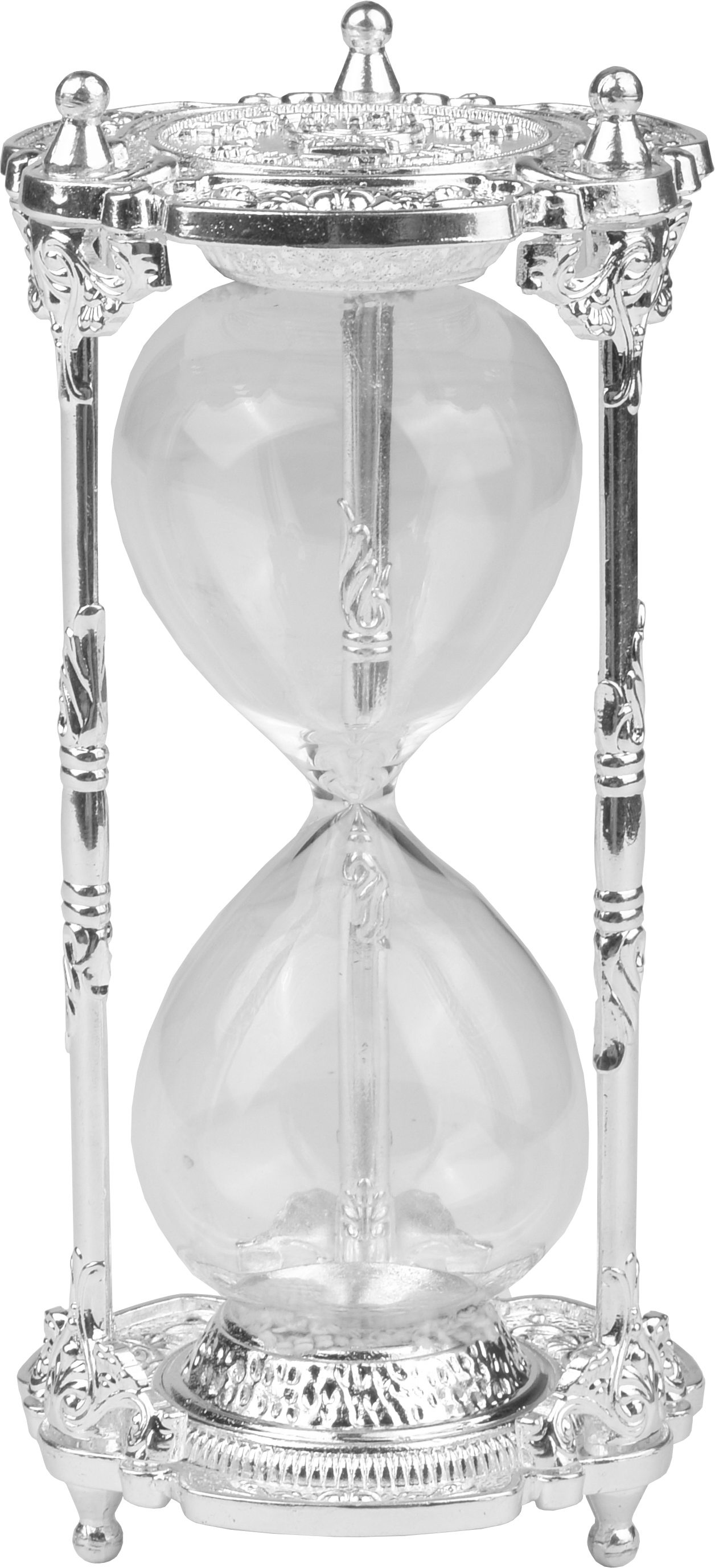 Chanukah Sand Timer - Silver