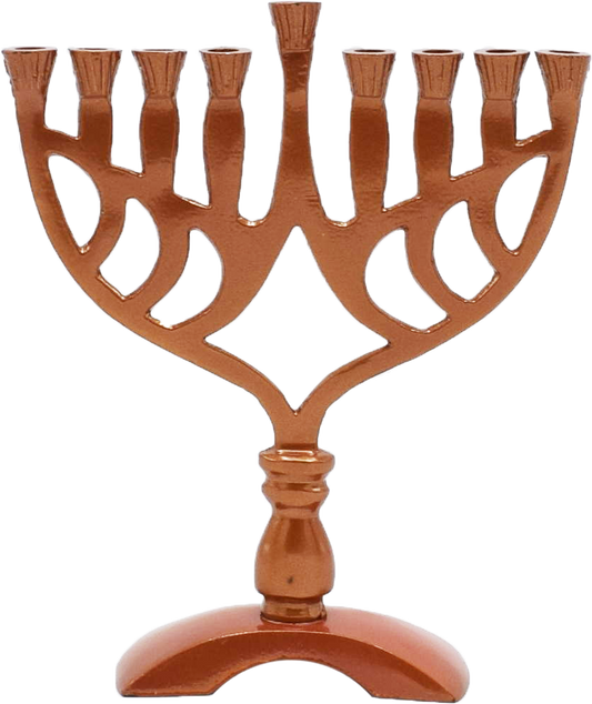 Bronze Colored 7 √Ç¬Ω" Menorah