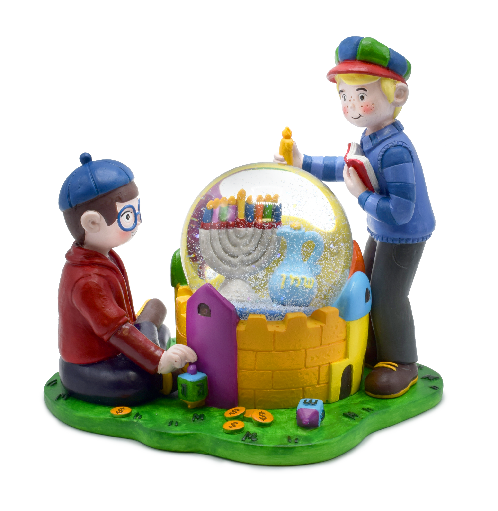 Chanukah Snow Globe