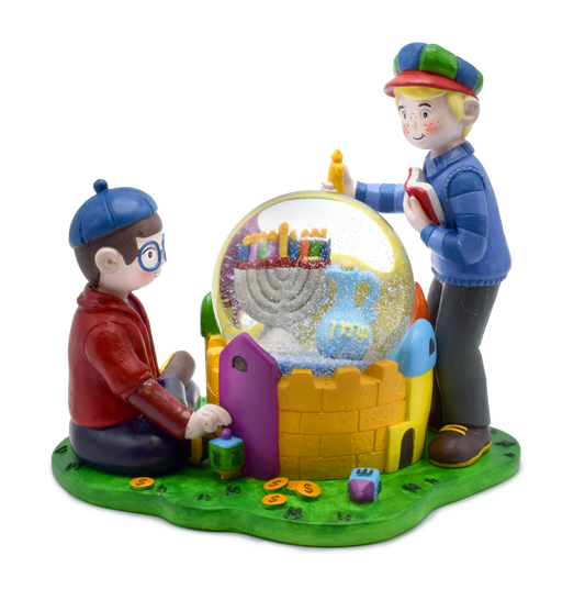 Chanukah Snow Globe