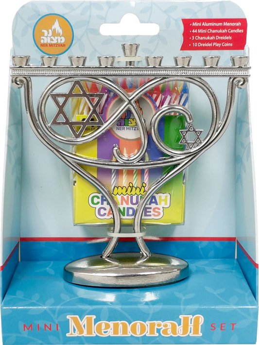Candle Menorah Set Mini