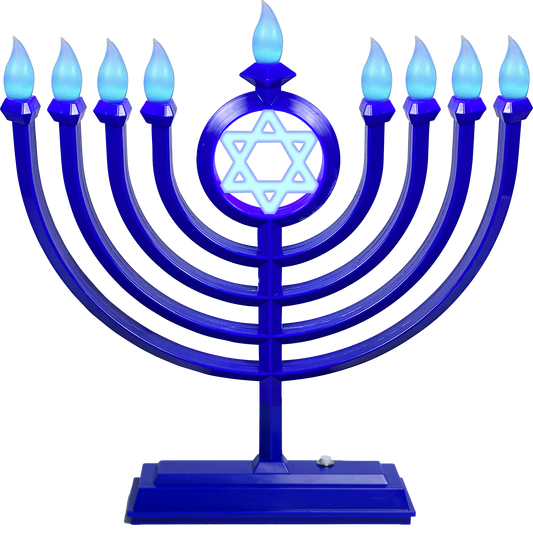 LED menorah Classic - Blue