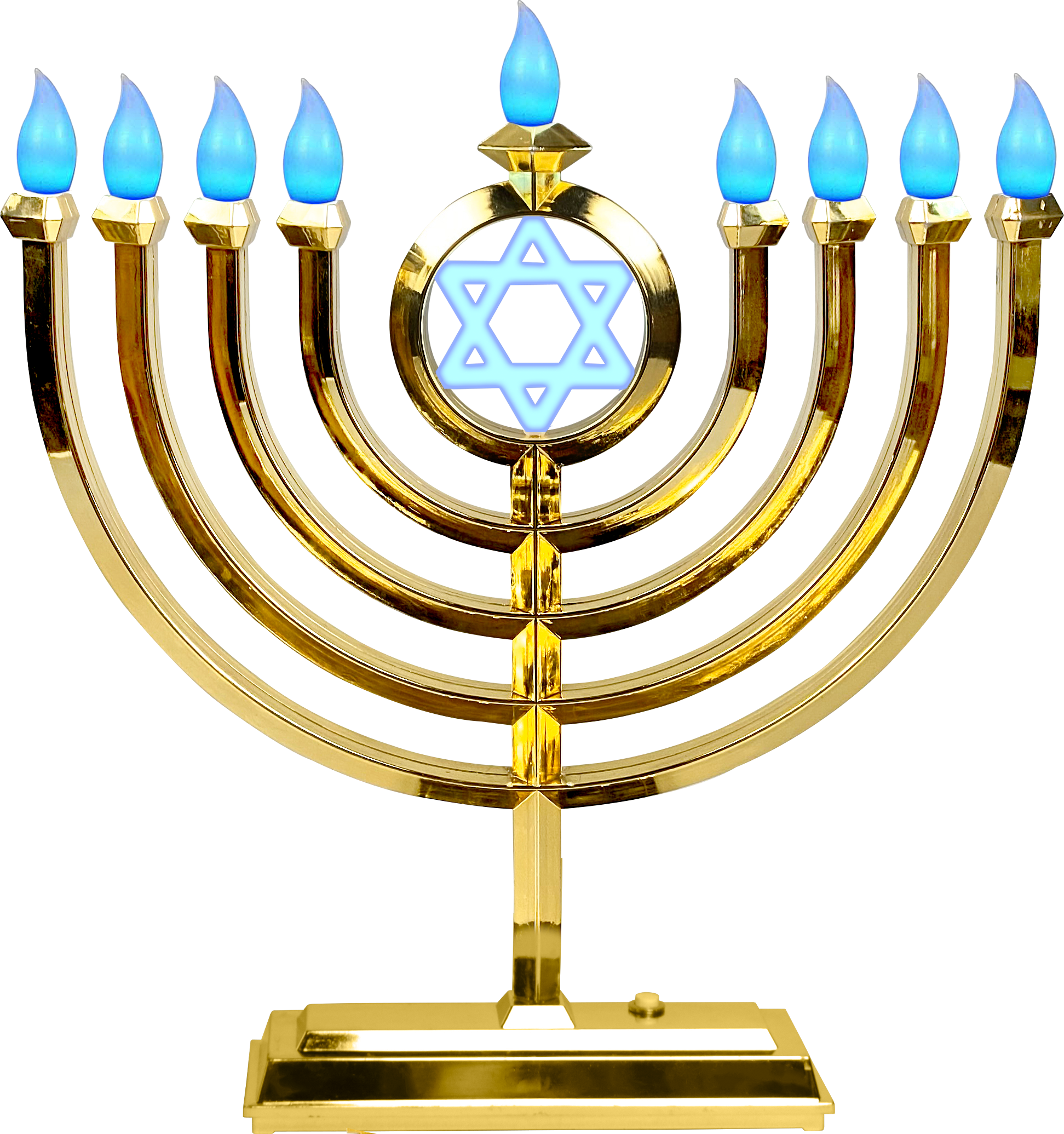 LED menorah Classic - Gold