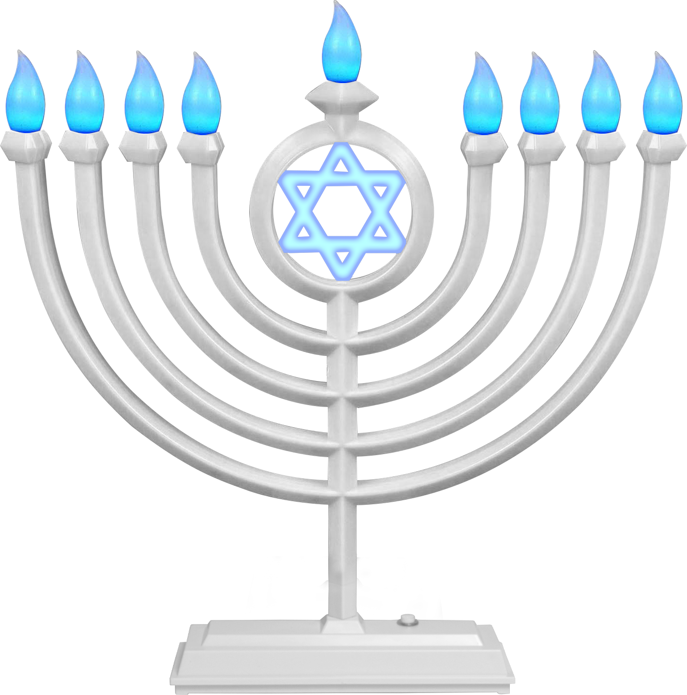 LED menorah Classic - white