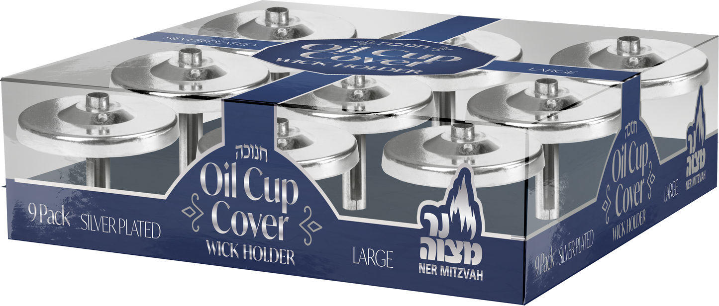 Silver Plated Oil Covers - Small