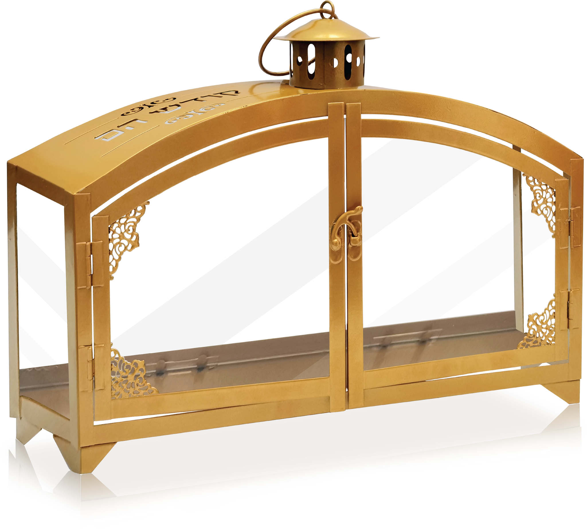 Menorah Display Box - Gold