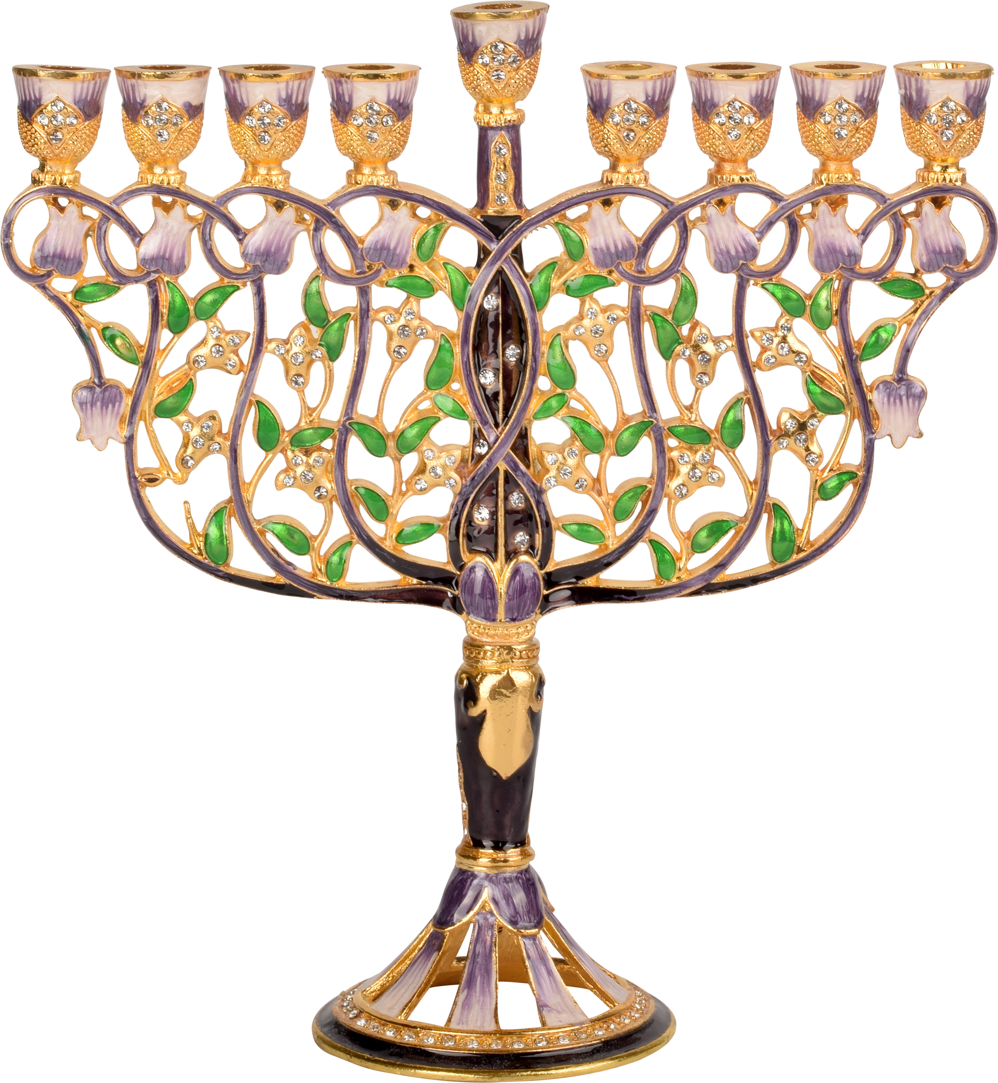Jeweled Menorah - Tree Of Life